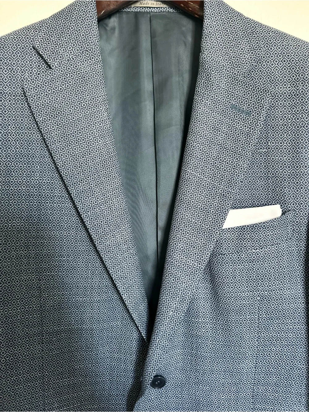 Canali Textured Wool-Blend Sport Coat/ Blazer Made in Italy